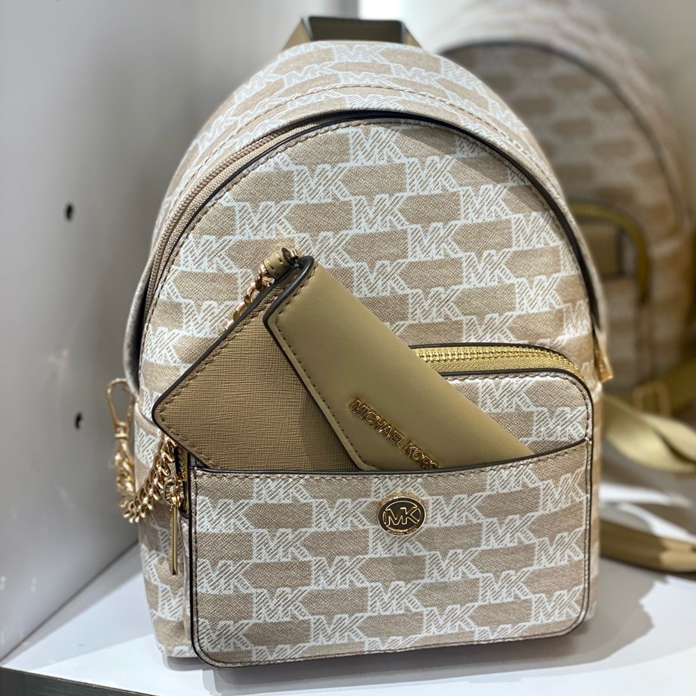 Michael Kors Maisie Extra-Small Logo 2-in-1 Backpack - Picture 2 of 9